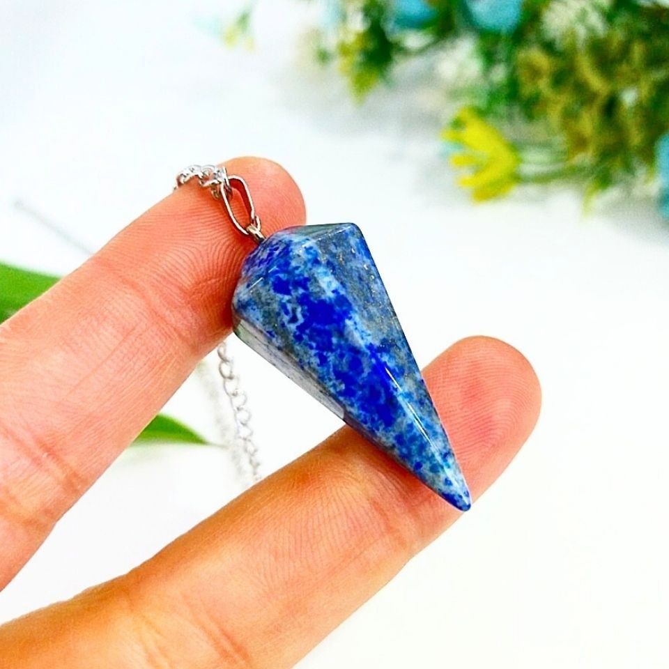 lapis lazuli taşı pandül sarkaç - PAN021